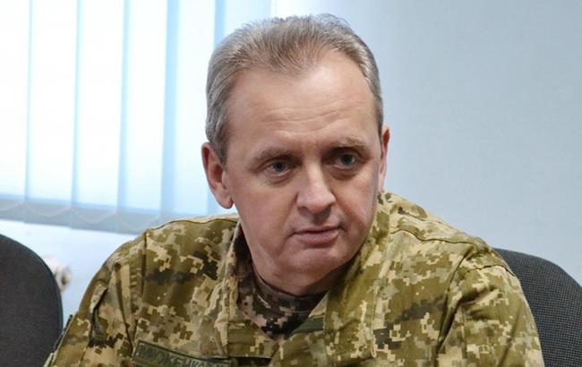 Угроза вторжения России на сегодня самая высокая с 2014, - Муженко